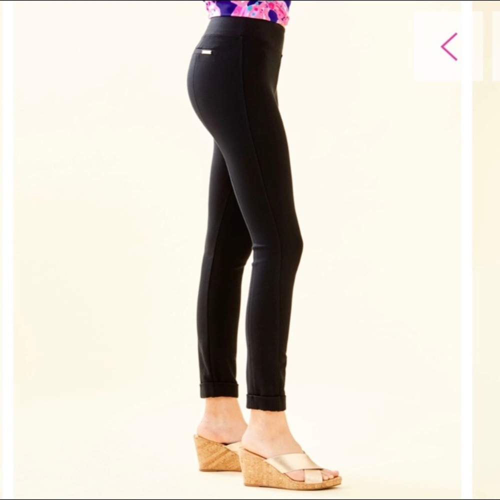 Jessa Ponte Leggings Black -Size XS